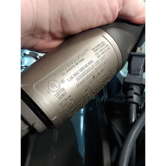 KitchenAid KHB2561ACS0 Immersion Hand Blender 5 Speed Architect Gray Silver - Picture 3 of 3